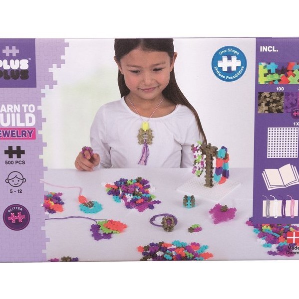 Plus-Plus Mini Mix Brokat 500 szt. Biżuteria 5+