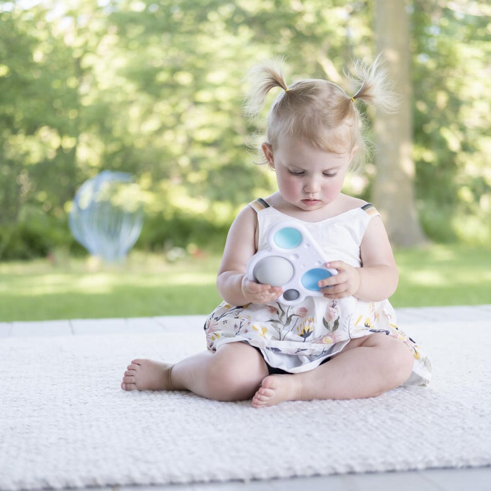 Fat Brain Toy, Bąbelki Dimpl Słoneczko i Chmurka