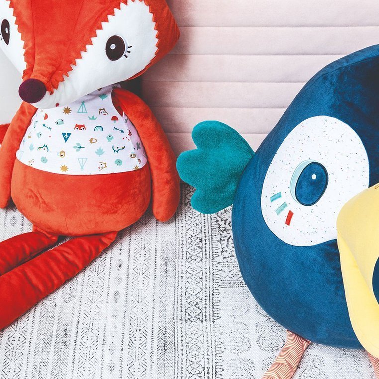 Lilliputiens, Duża przytulanka Lisiczka Alice 82 cm 9 m+