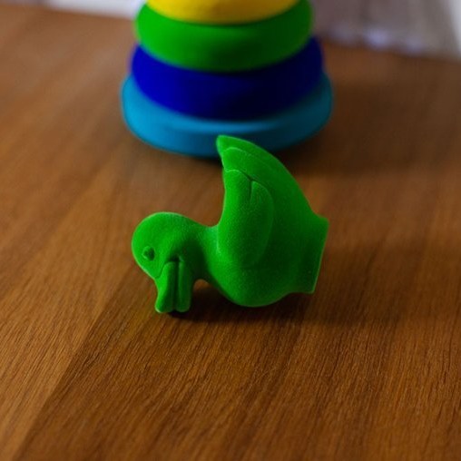 Rubbabu Piramida Sensoryczna z Kaczuszką 1+