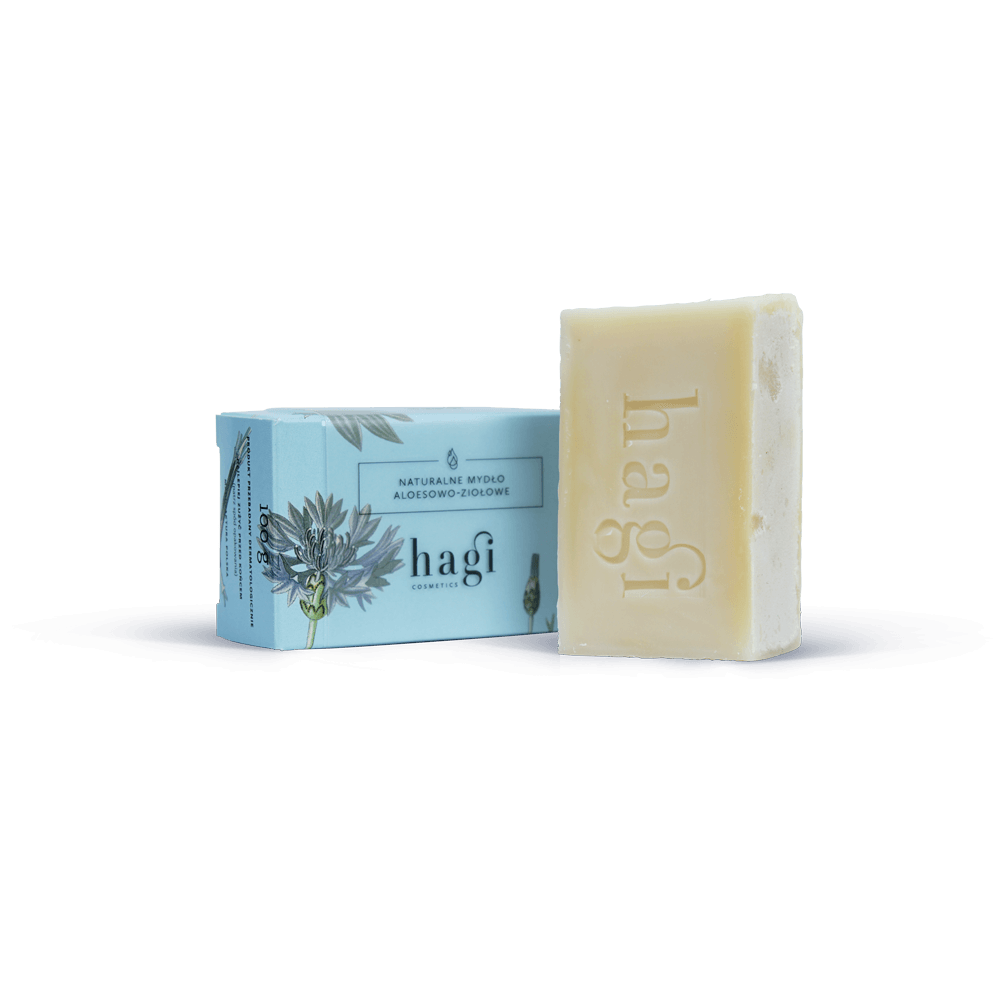 Hagi Cosmetics Naturalne Mydło Aloesowo-Ziołowe 100g