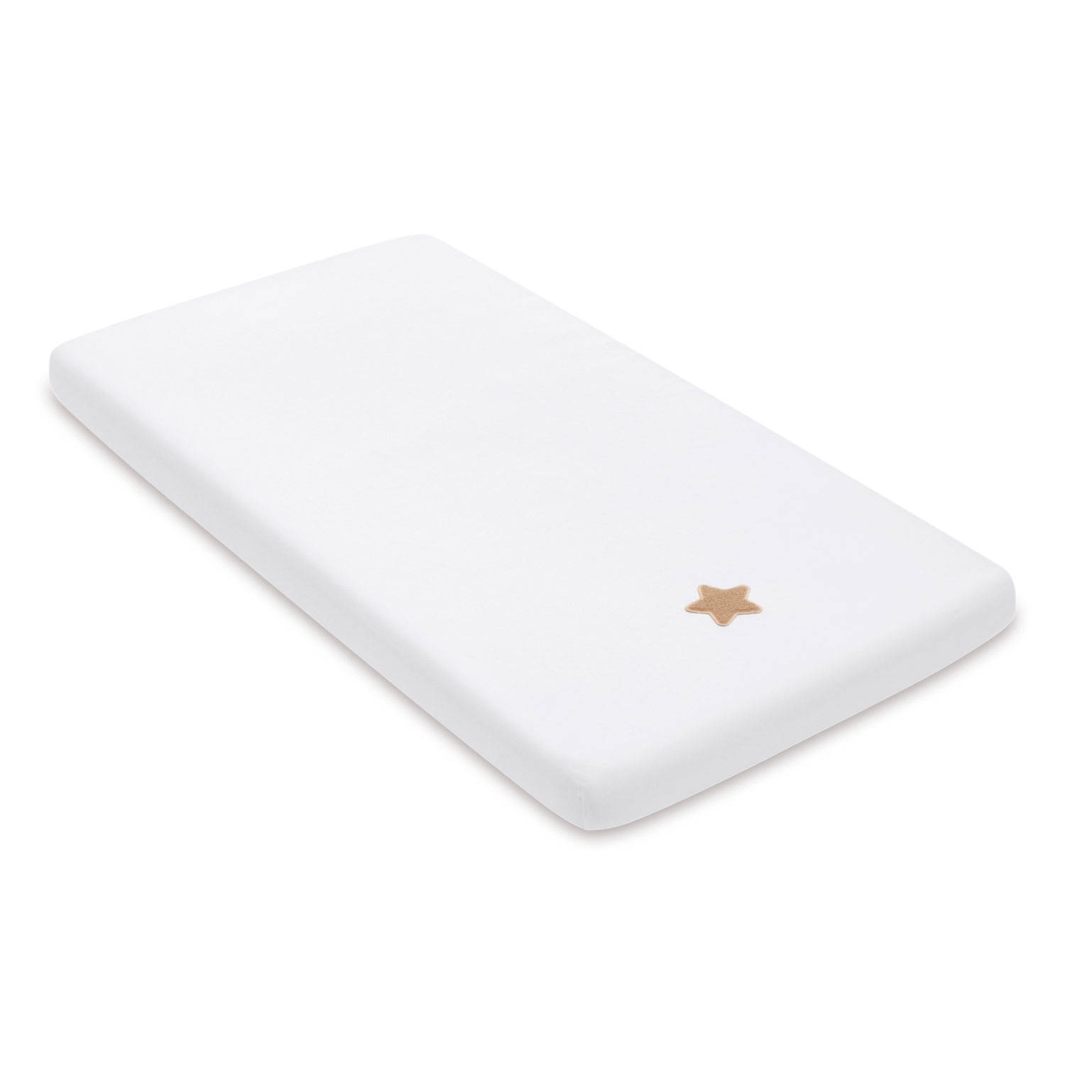 Prześcieradło z gumką Pink No More Gwiazdka 120x60 cm