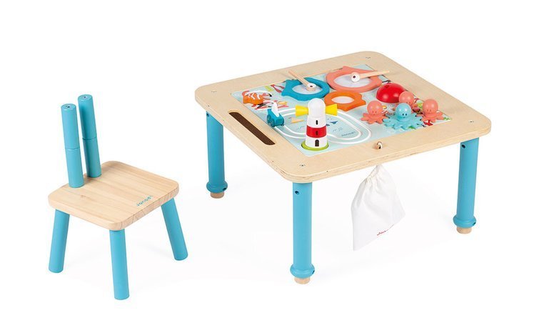 Janod Stolik Aktywizujący Drewniany 18 m+