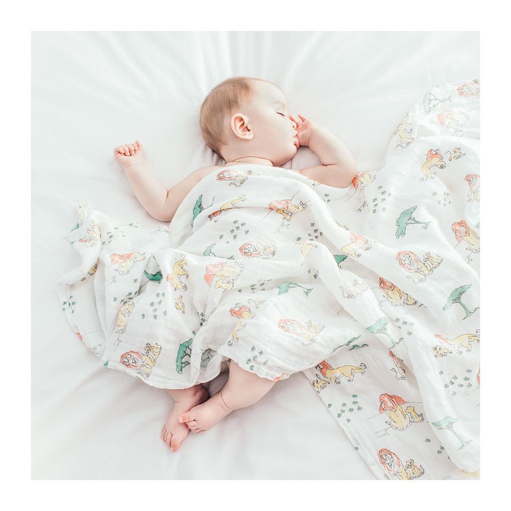 Aden & Anais Otulacz Muślinowy Disney Król Lew 4 szt.