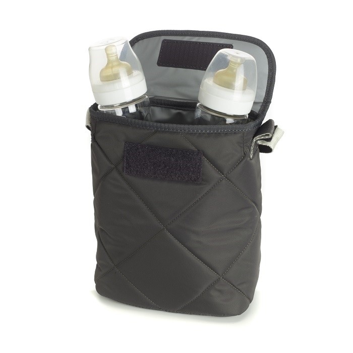 Babymel Torba Termiczna Quilted Black dla Mamy 1+ | Fabryka Wafelków