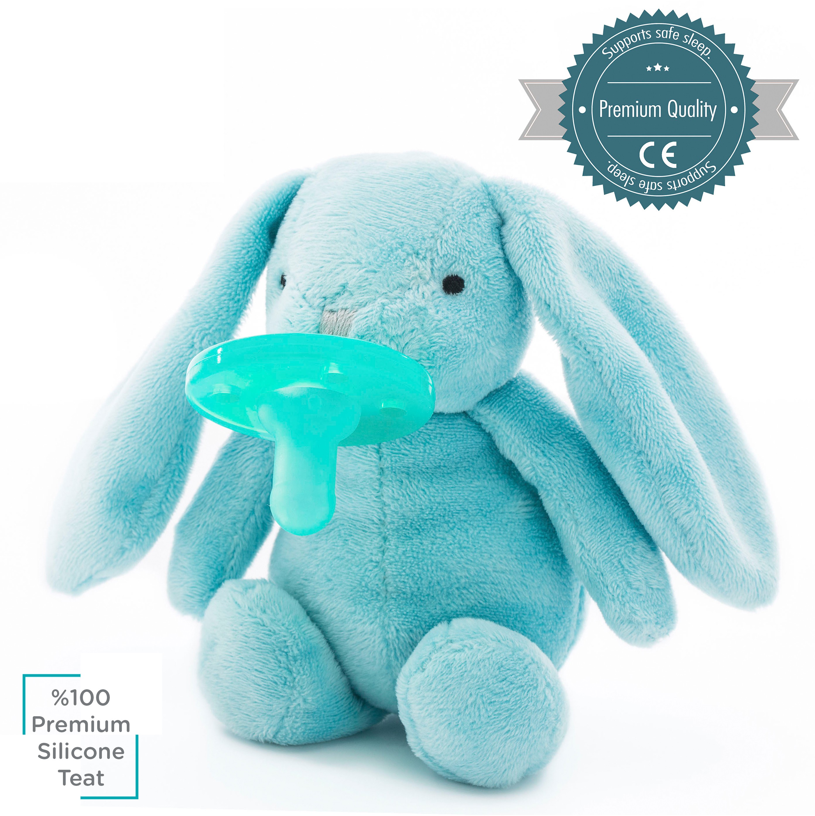 Minikoioi Smoczek z przytulanką Blue Bunny 0+