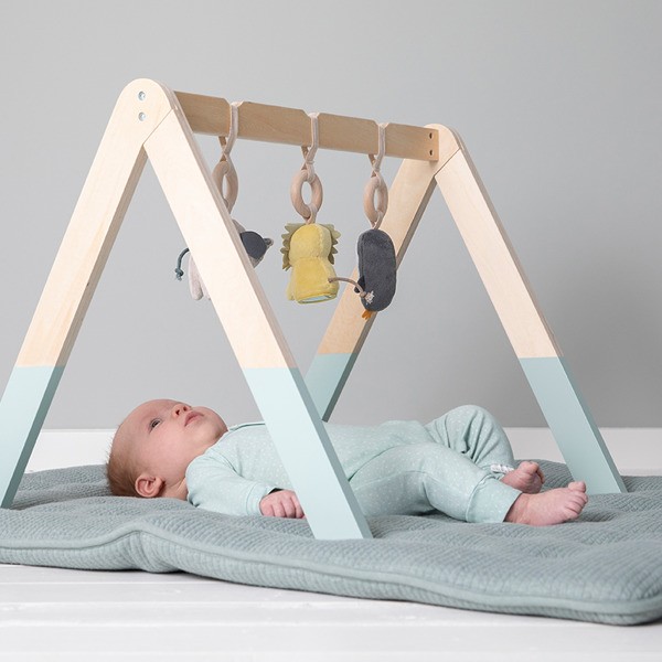 Little Dutch Baby gym Pałąk Mięta 0+