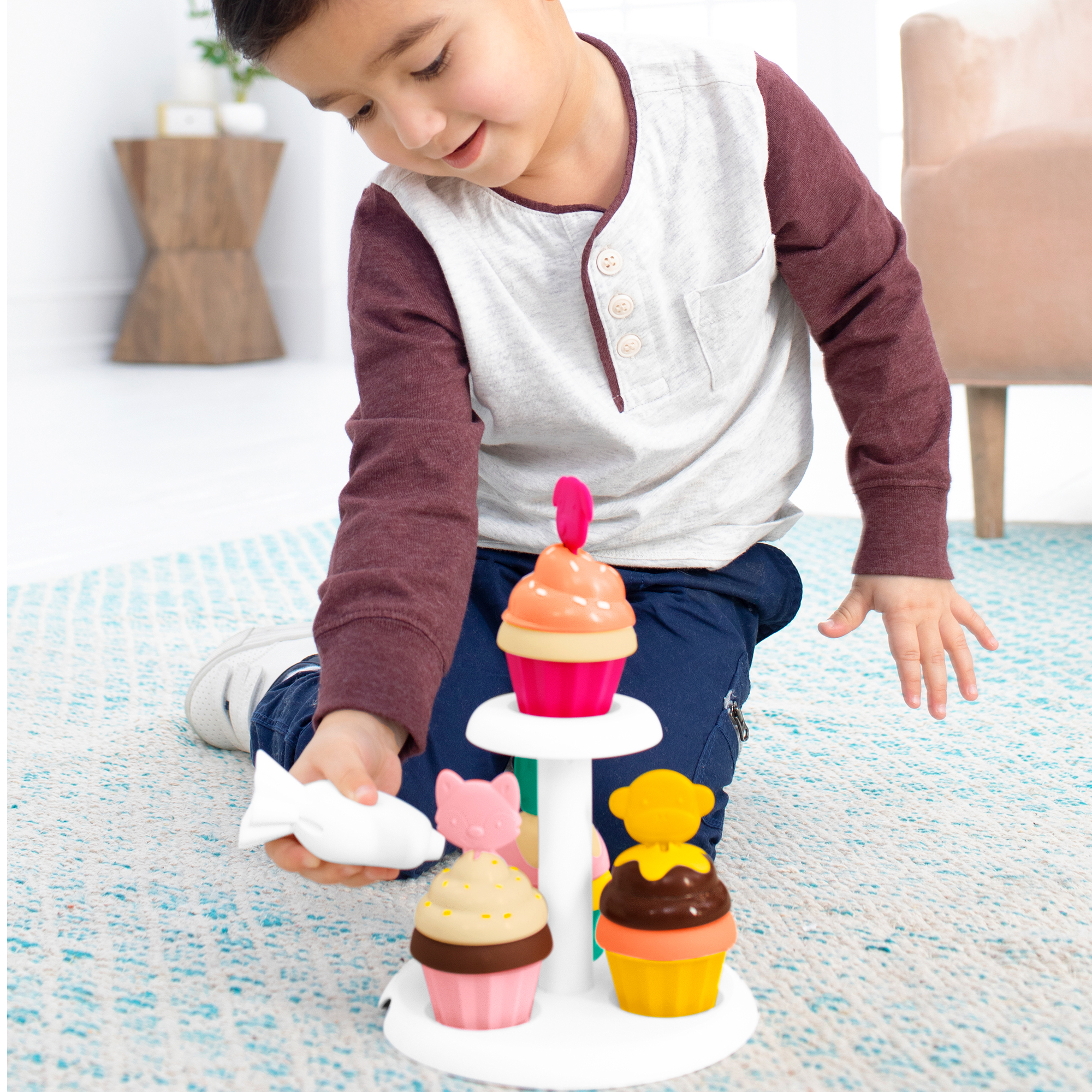 Skip Hop Układanka Magiczne Babeczki Zoo 12m+