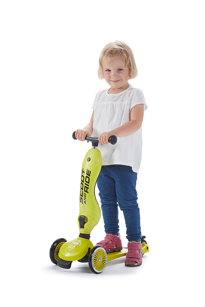 Scoot & Ride Highwaykick 2w1 Jeździk Hulajnoga 1-5 lat Lime