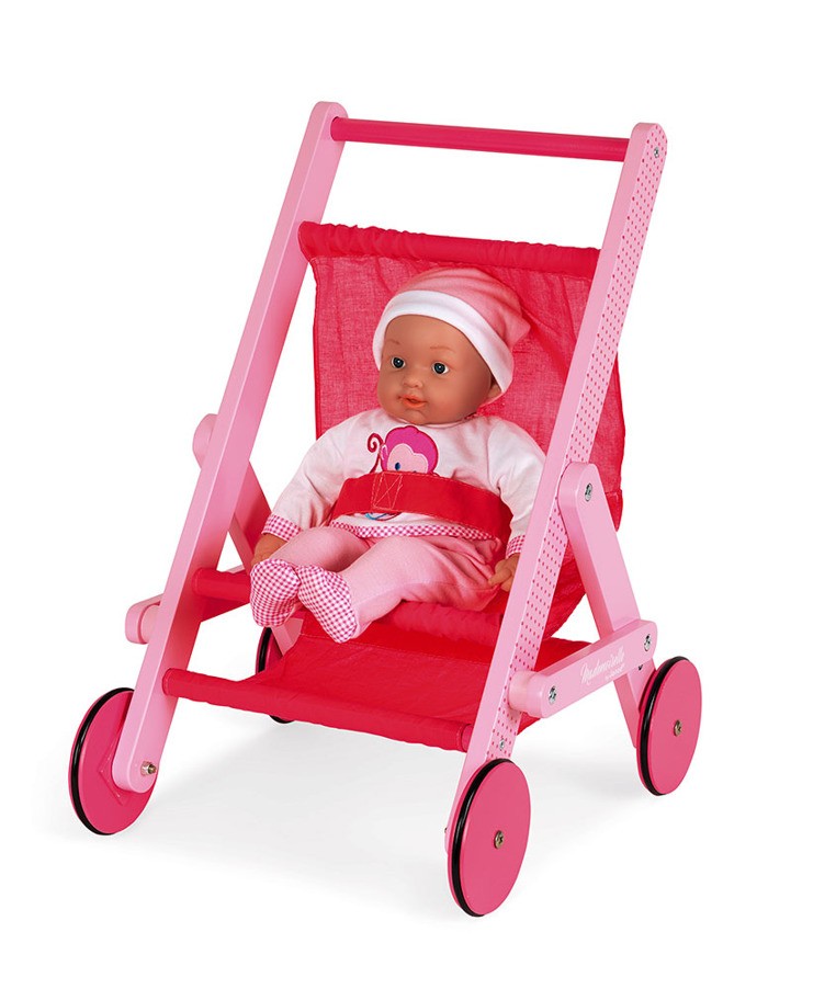 Janod, Wózek spacerówka dla lalek Mademoiselle