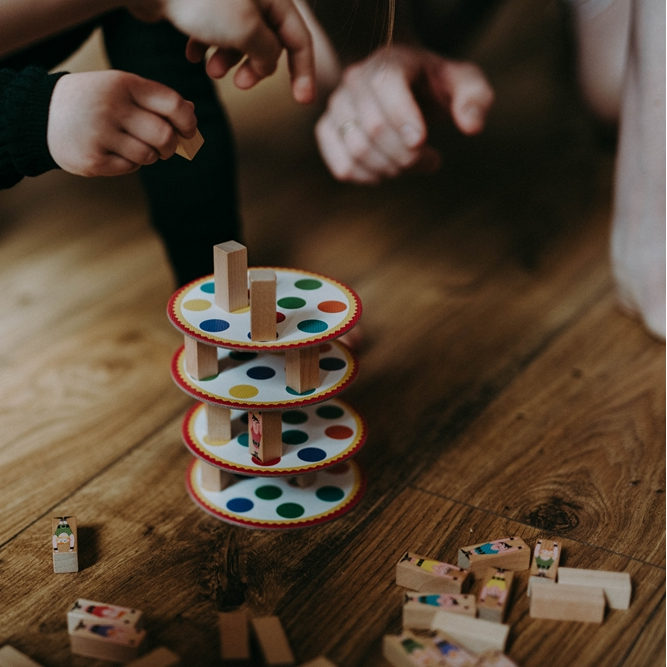 Janod Gra zręcznościowa Akrobaci 3+
