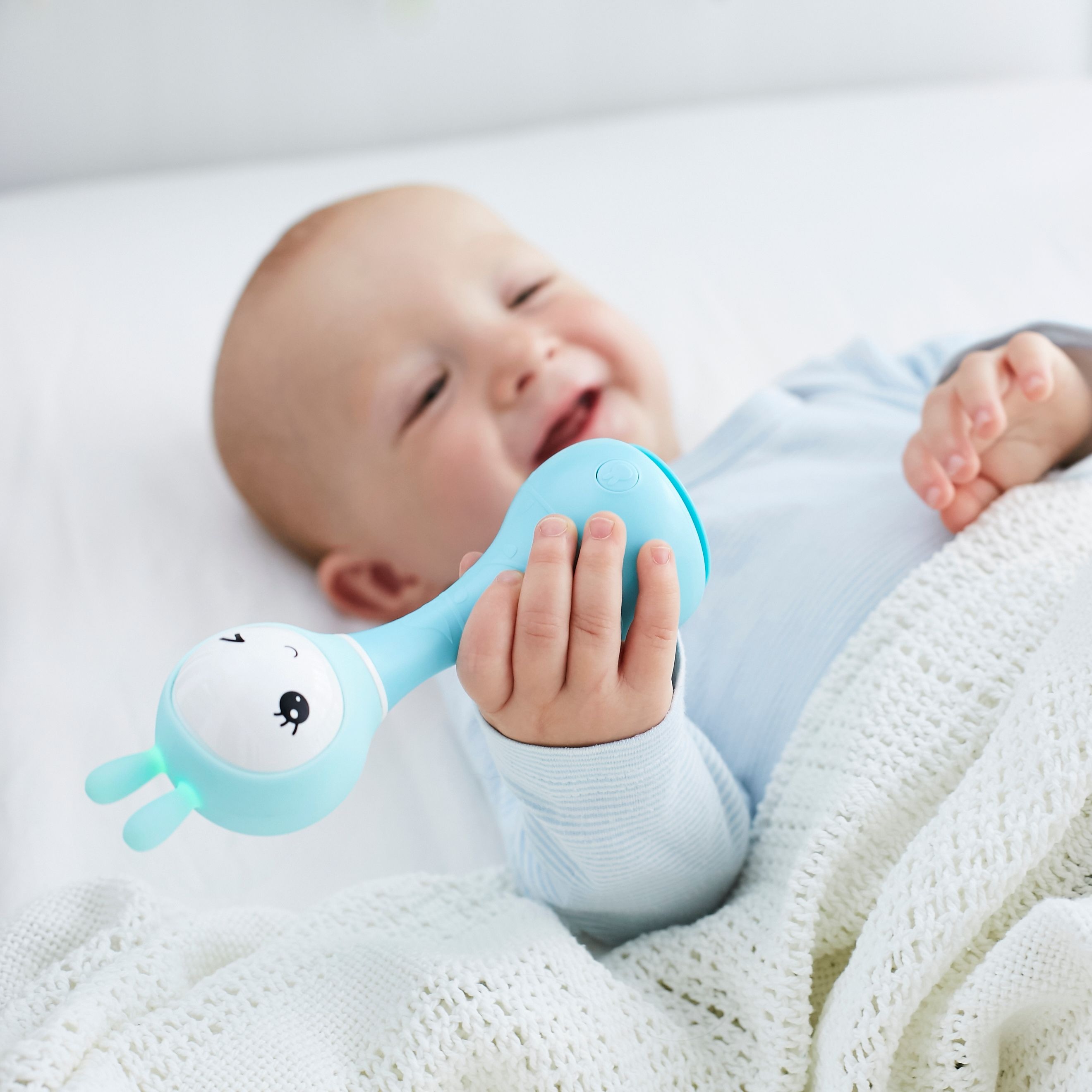 Alilo Króliczek Smarty Bunny edukacyjny żółty 0+