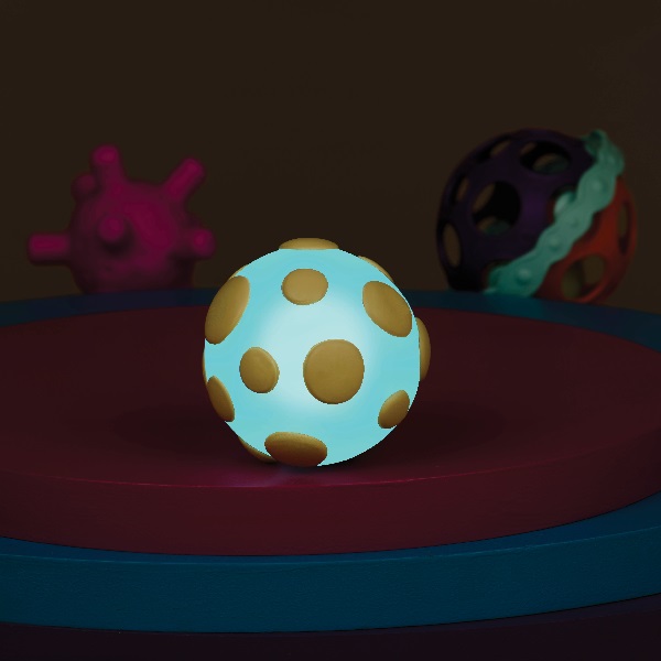 Btoys Zestaw Piłek Sensorycznych 4 sztuki 6m+