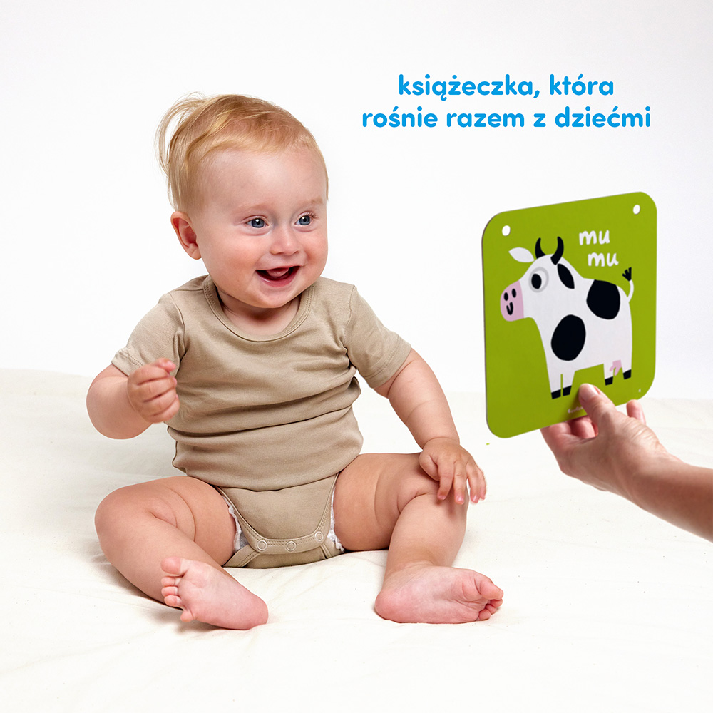 CzuCzu Duże Karty Kontrastowe 6 mies.+ 9 mies.+