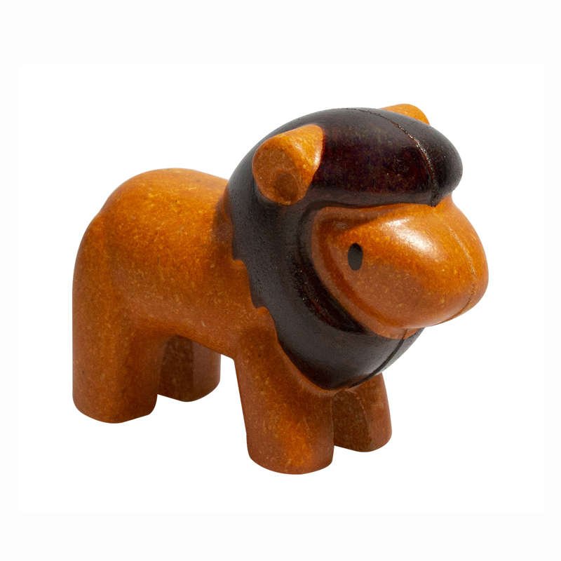 Plan Toys Figurka Lew Drewniana 12m+