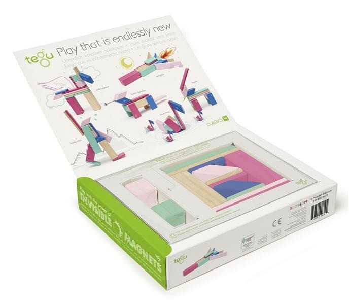 Tegu Klocki Magnetyczne Classics Blossom 14el 1+