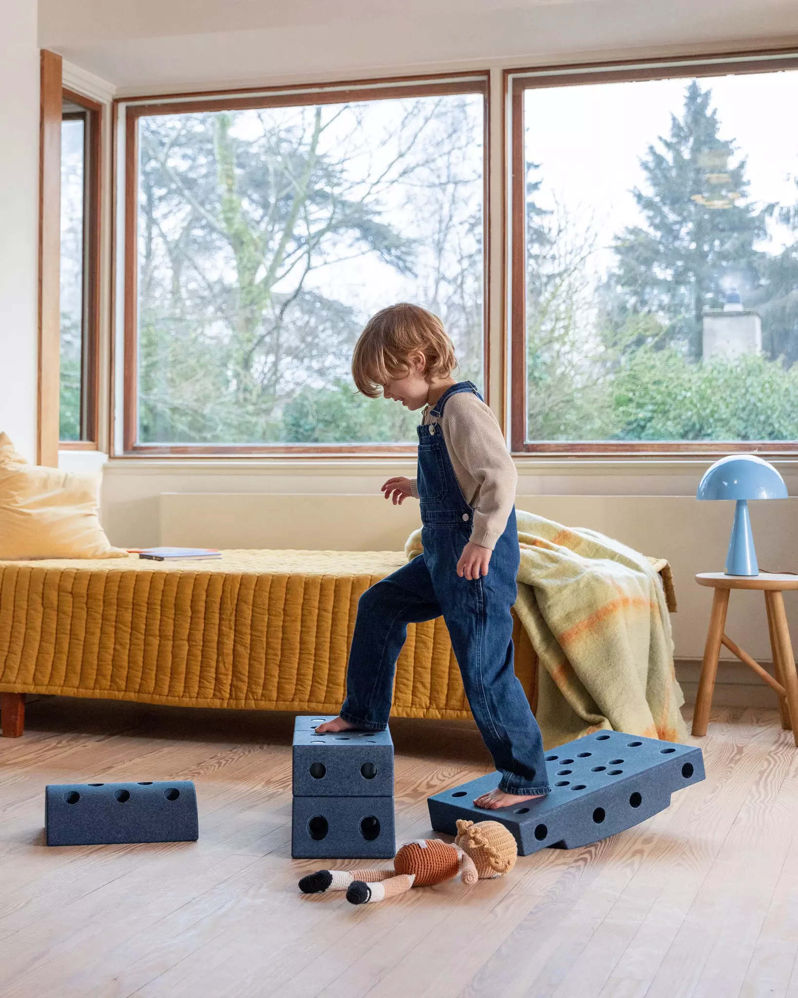 Modu Dreamer Set Klocki Kreatywne Niebieskie 1+