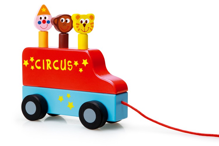 Scratch Europe Pop-Up Cyrk Wóz Drewniany +18m