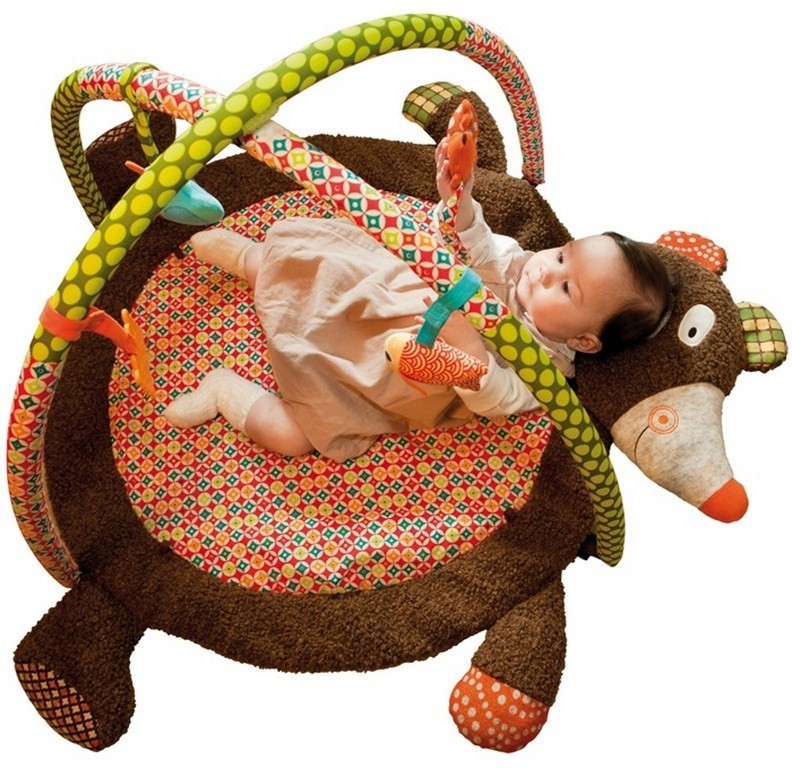 WOODOURS Mata wielofunkcyjna z zawieszkami 85cm 0+