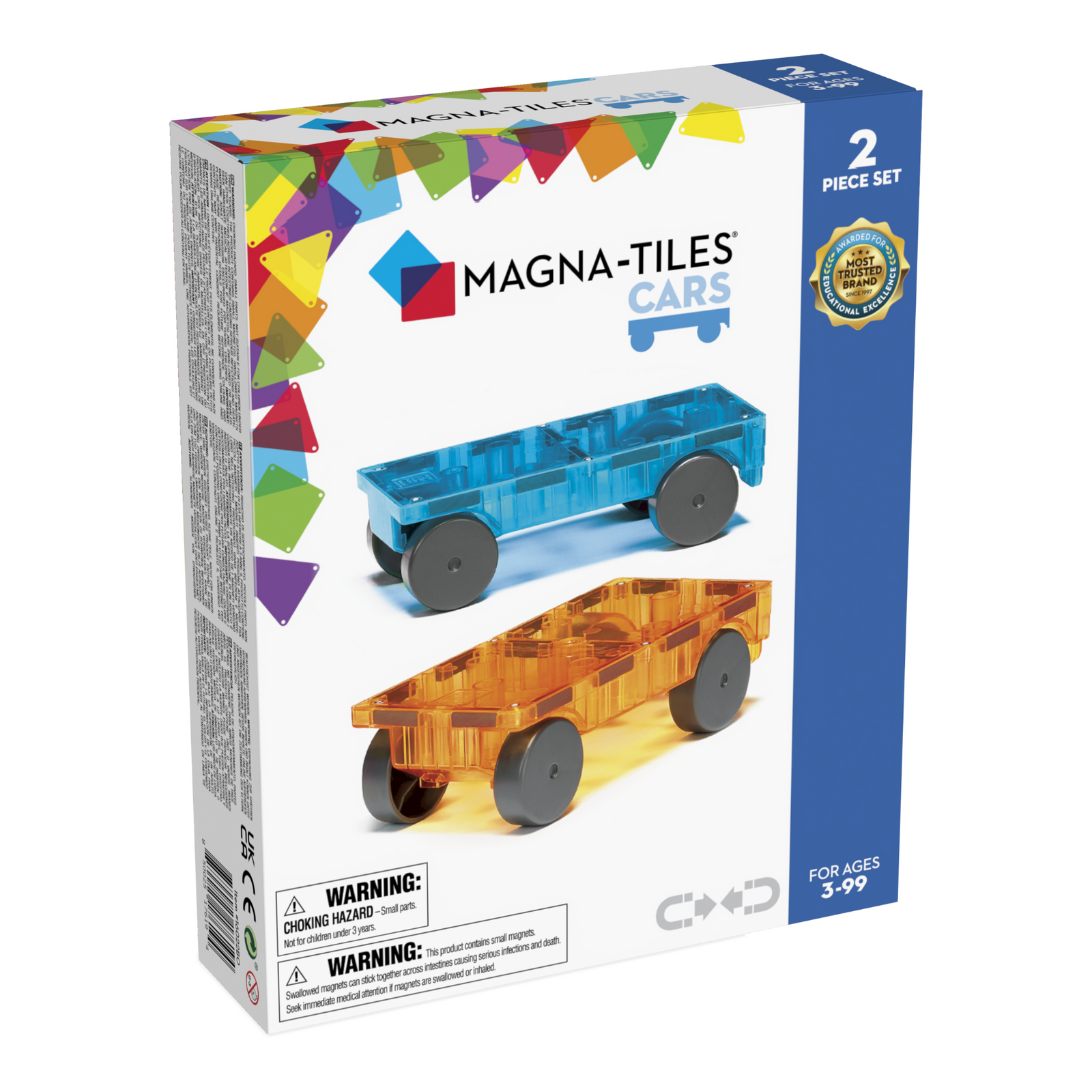 Magna-Tiles Zestaw Rozbudowy Cars Pojazdy 3+