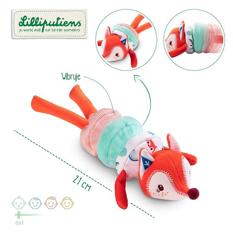 Lilliputiens Zawieszka Wibrująca Lisiczka Alice 6m+