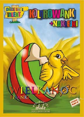 Pisanki Kolorowanka Wielkanocna 16 stron 2015