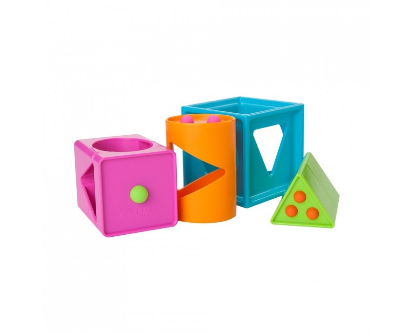 Fat Brain Toys Sześcian Mądrali 1-2-3 Smarty Cube 2+
