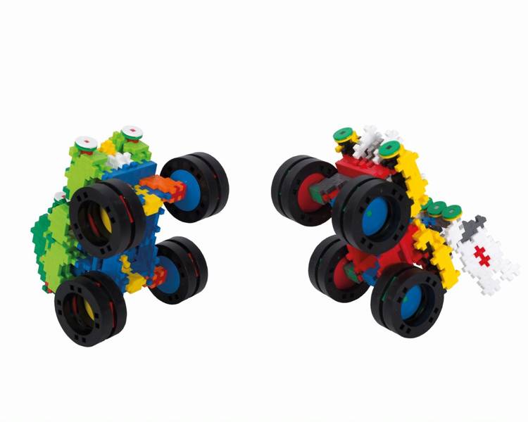 Plus-Plus GO Mini Mix 600 szt. Monster Trucks