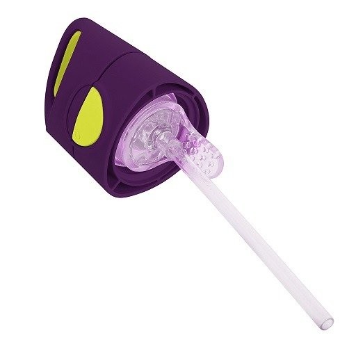 B.Box Tritanowa butelka ze słomką 450 ml, Passion Splash 9+