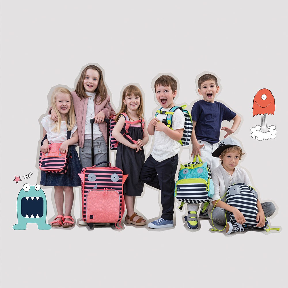 Lassig Plecak Little Monster Termoizolacja Granatowy