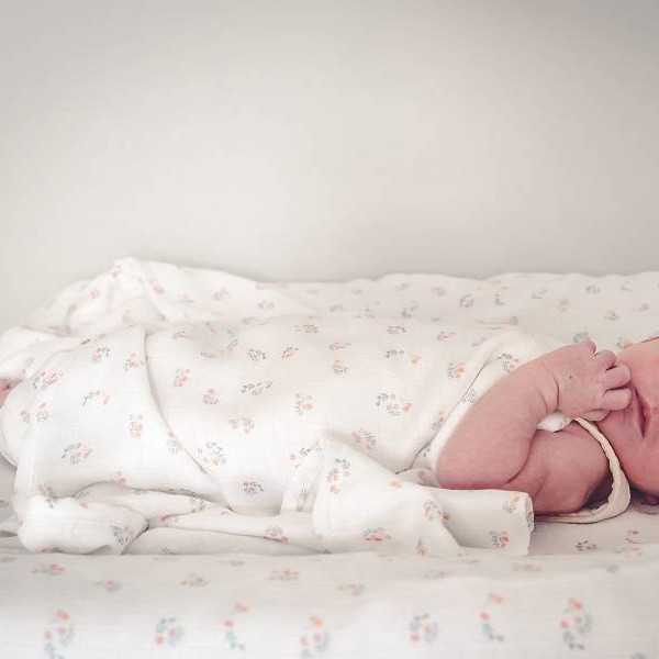 Snap the moment Otulacz Muślinowy Spring Blossom 75x75cm