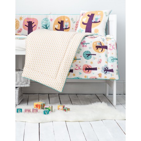 POŚCIEL DZIECIĘCA 100 x 135 SOWIE OPOWIEŚCI