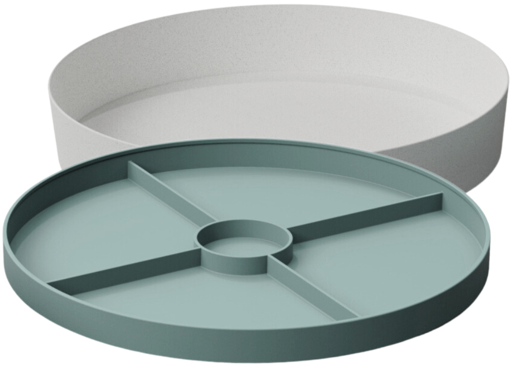 Jellystone Tacka Sensoryczna Play Tray 2w1 Sage 3+