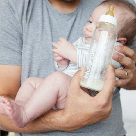 Natursutten Szklana butelka do karmienia 110ml 2szt