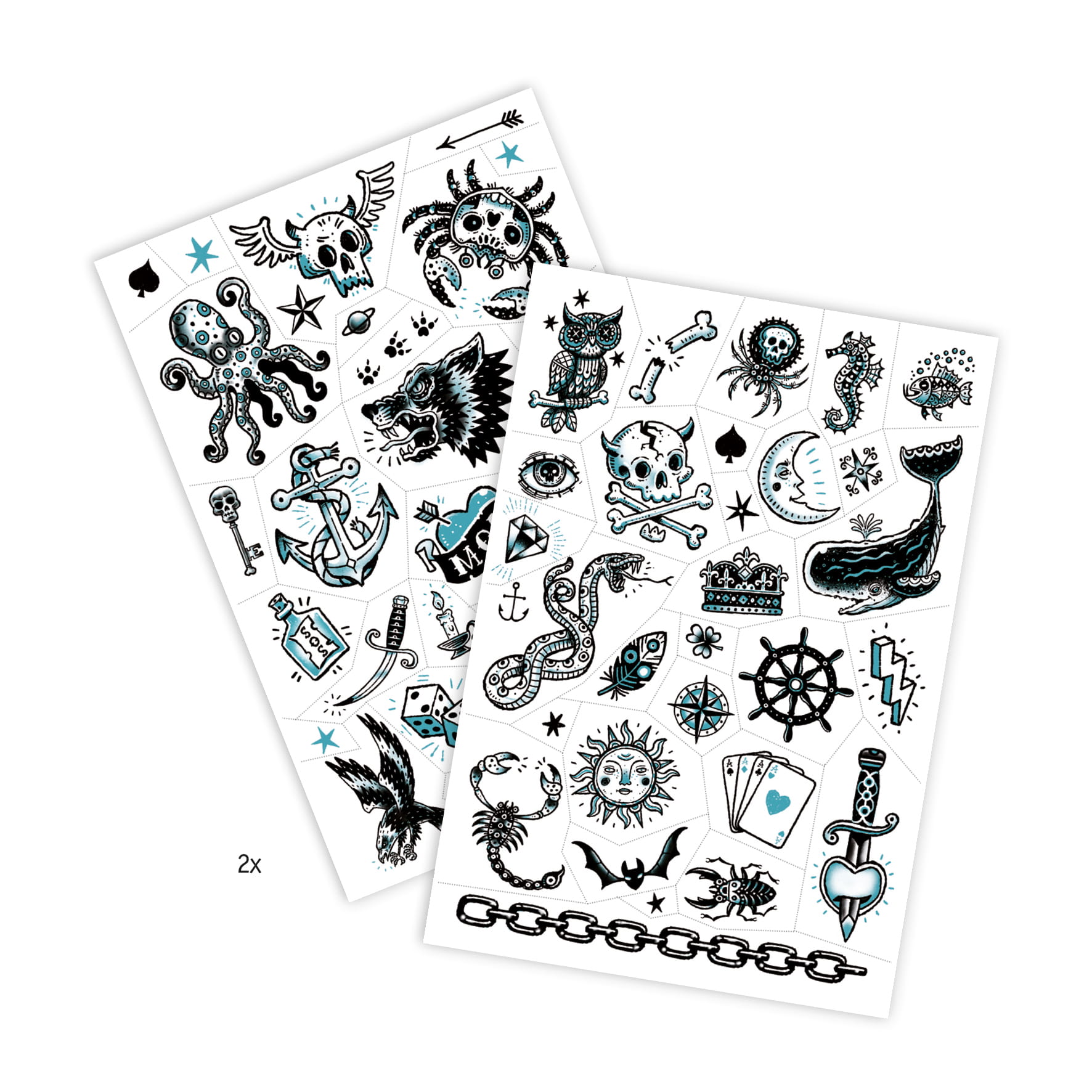 Djeco Tatuaże CIEMNA STRONA - 6+ lat