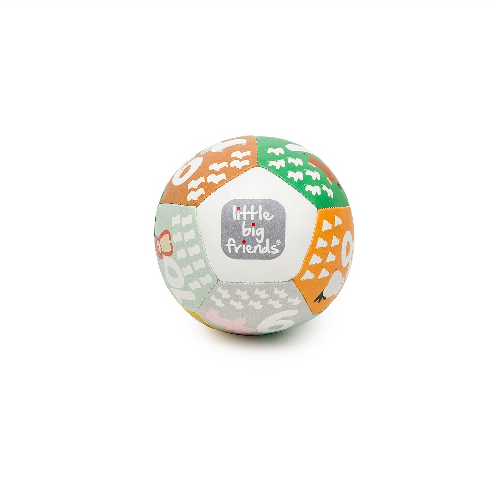 Little Big Friends Piłka Edukacyjna Dźwiękowa WIEŚ i LAS 0+