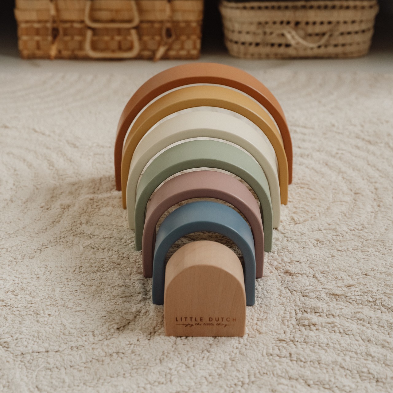 Little Dutch Tęcza Vintage 7el. Drewniana 1+