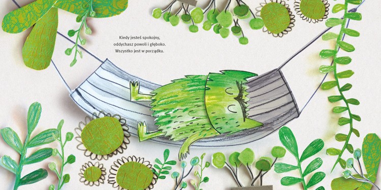 Kolorowy potwór pluszowy 1+