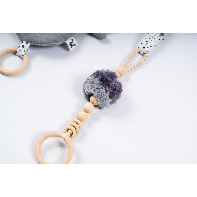 Malomi Zestaw 3 zabawek Graphite Gryzak Rogacz Chmurka 0+