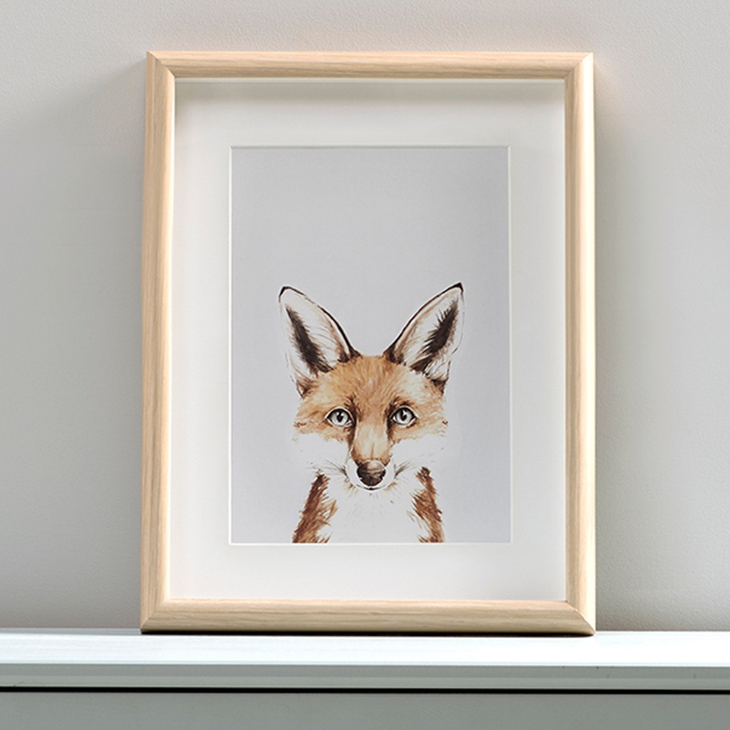 Bimbla Obrazek Lisek A4 - Ilustracja Zwierzątka 0+