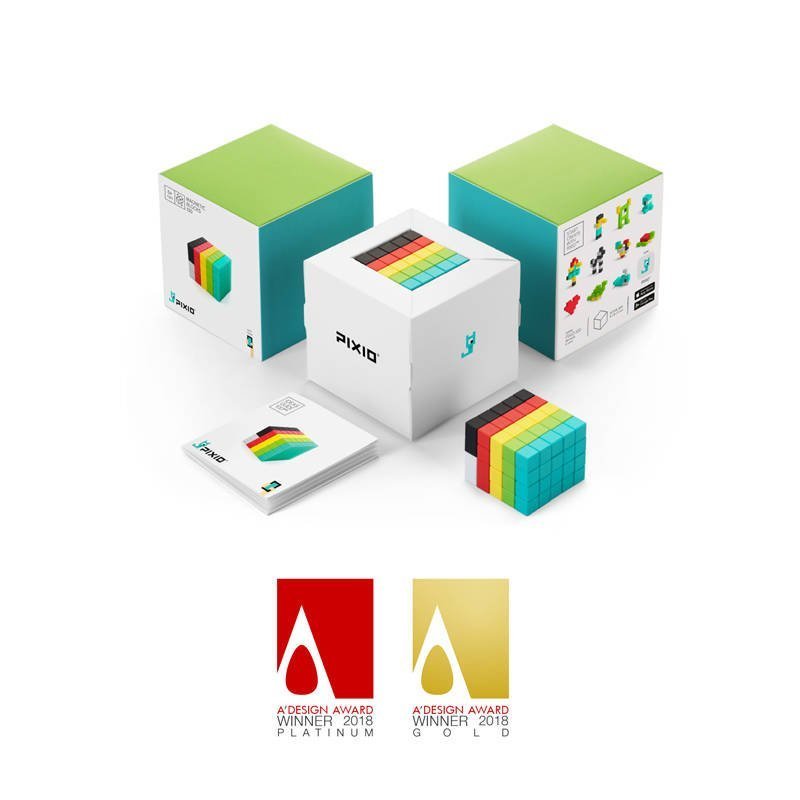 Pixio Klocki Light Green Sea Horse 11 Color Series 3+