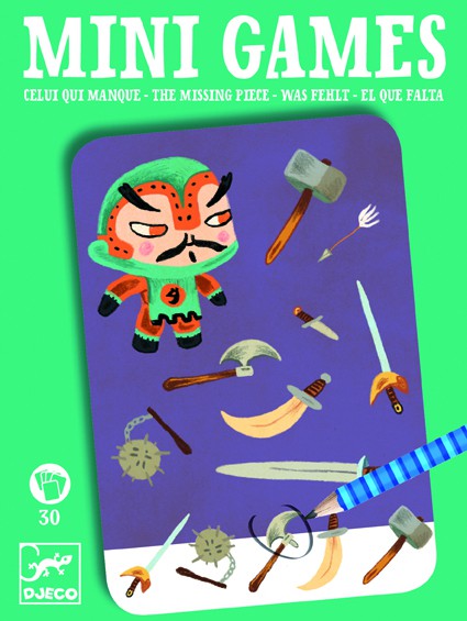 Djeco Mini Gra Brakujące elementy Klemens 4+