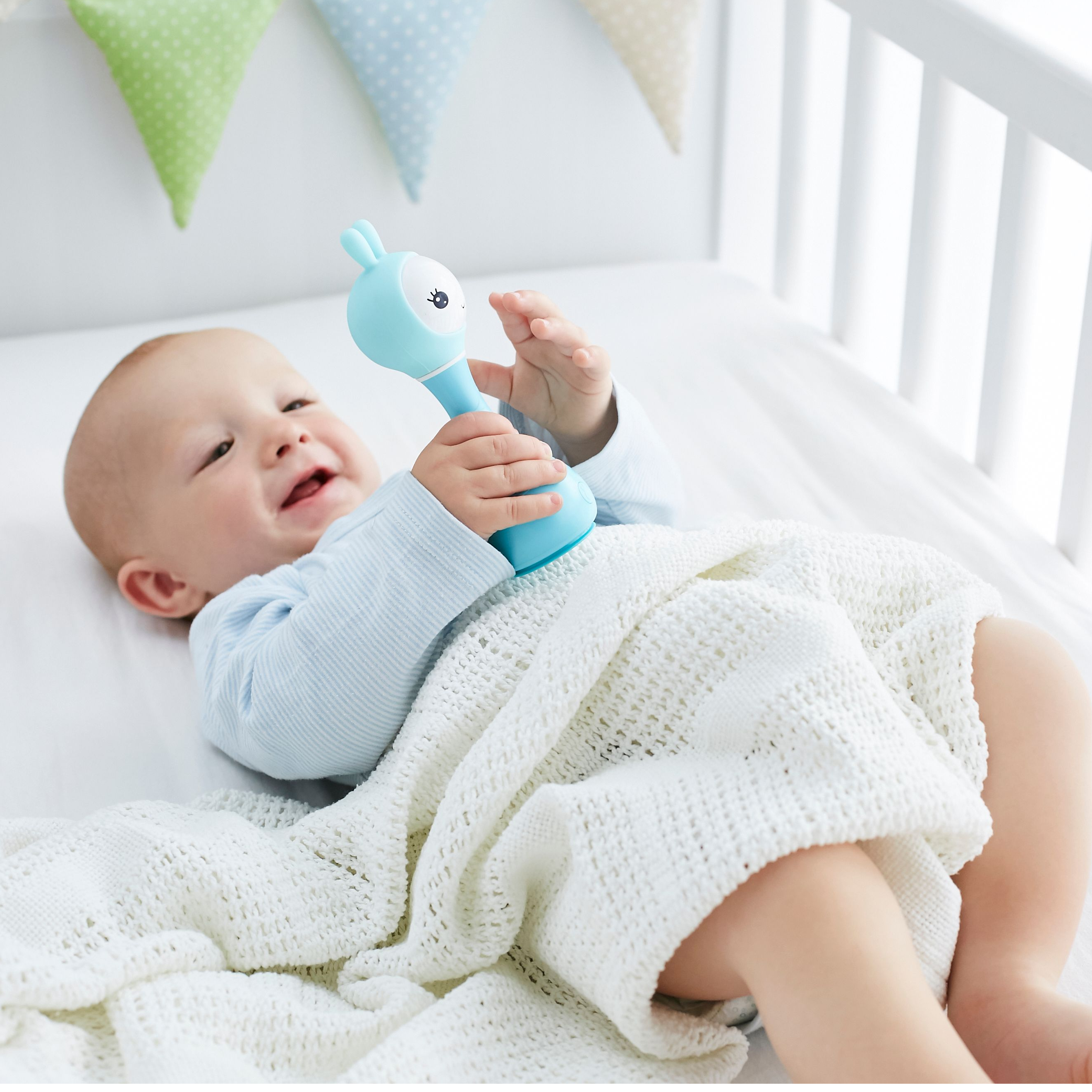 Alilo Smarty Bunny - Niebieski Interaktywny Królik 0+