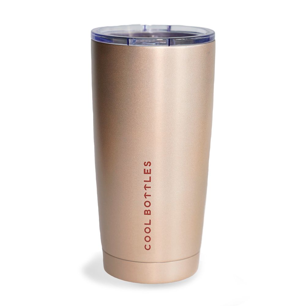 Cool Bottles Kubek termiczny 550 ml Metallic Gold