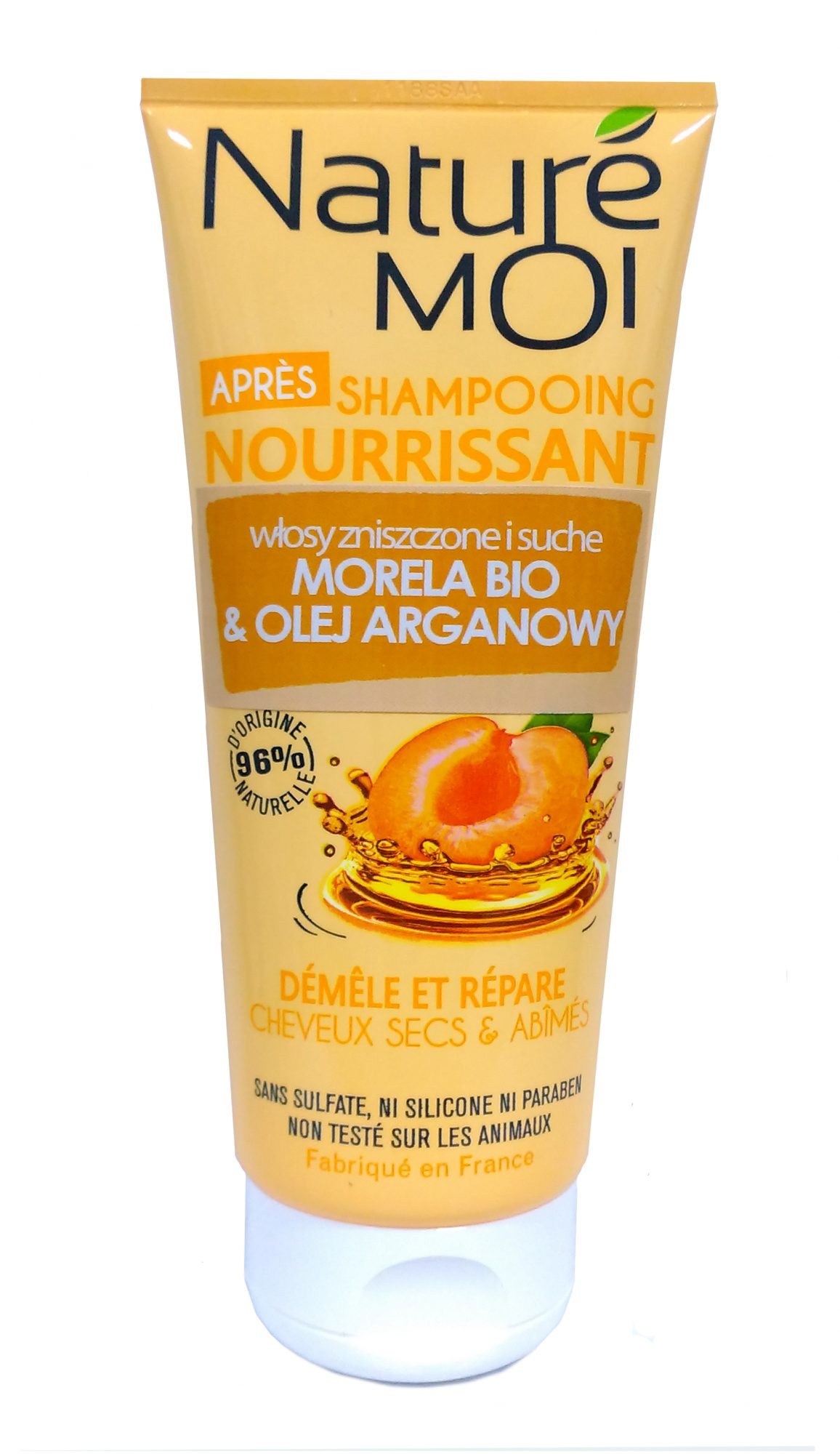 Nature Moi Odżywka do włosów suchych z olejem arganowym 200ml