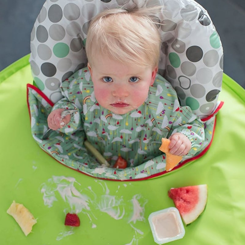 Tidy Tot Zestaw BLW Fresh Green Rainbow - Nauka Jedzenia 6m+