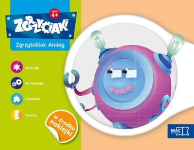 Zgrzytoblok Animy Zgrzyciaki Edukacyjne 4+