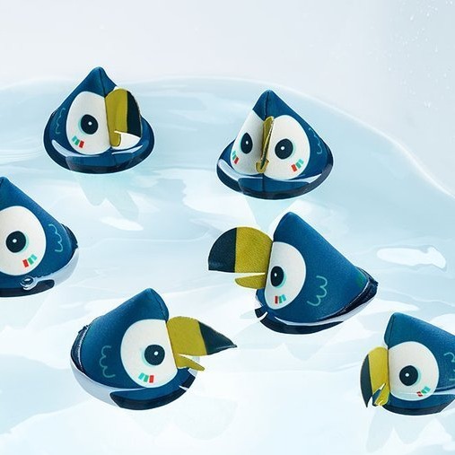 LILLIPUTIENS Gra Memory do Kąpieli Tukan Pablo 12m+