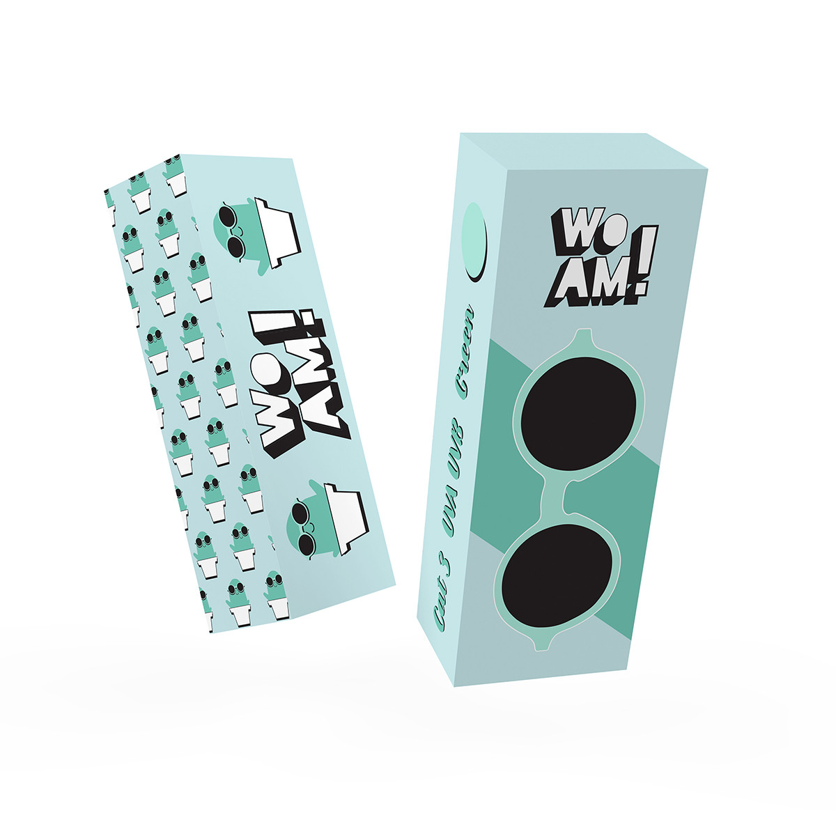 Ki ET LA Okulary WOAM 2-4 lata GREEN