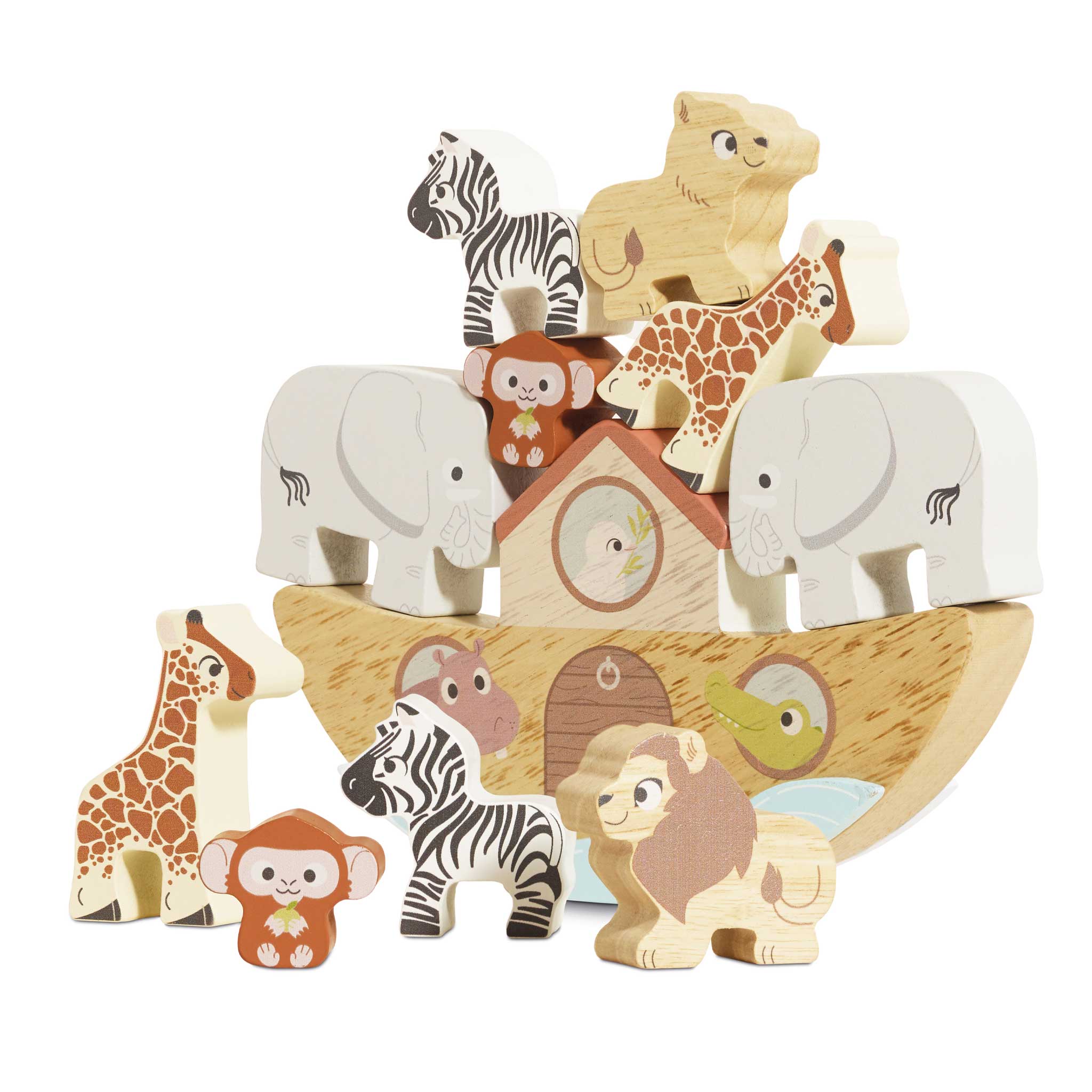 Le Toy Van Arka Noego Balansująca Drewniana 12m+